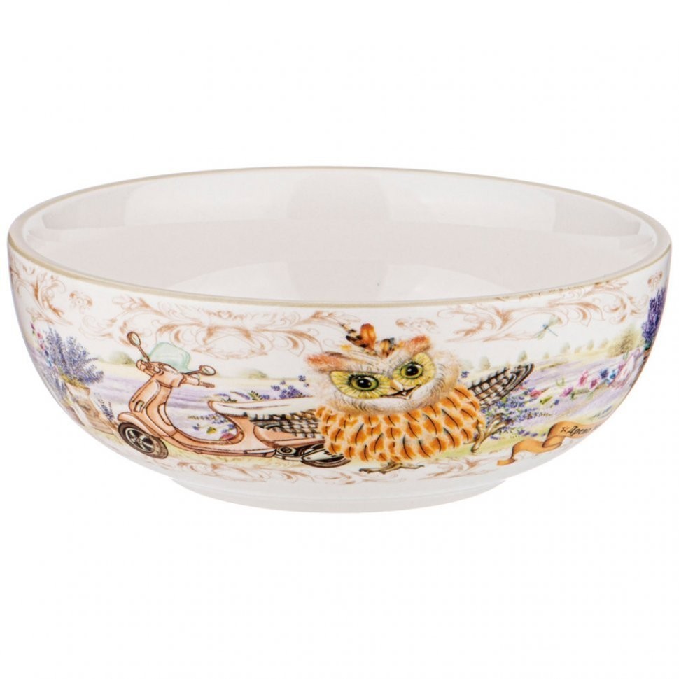 Салатник "дерево мудрости" 16,5*16,5 см. высота=6 см. / 800 мл. Agness (358-1888)