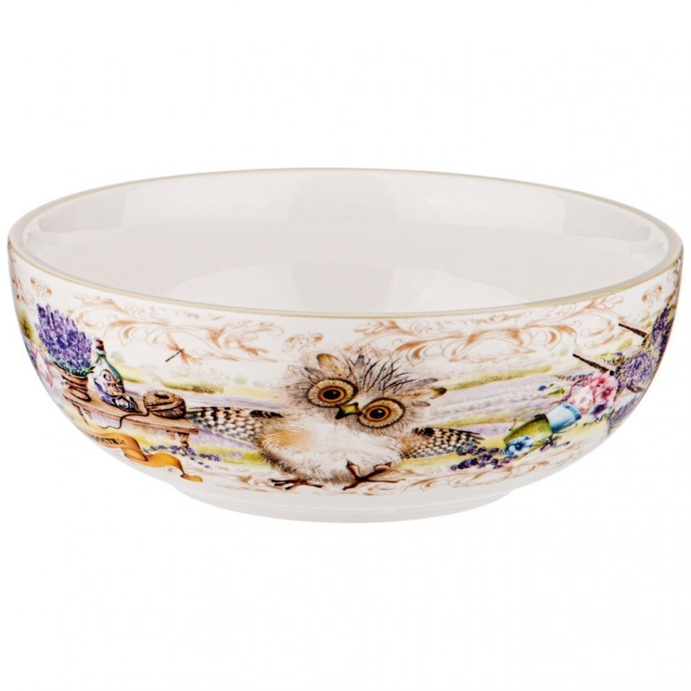 Салатник "дерево мудрости" 16,5*16,5 см. высота=6 см. / 800 мл. Agness (358-1888)