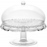 Блюдо для торта с крышкой vanity, D30 см, прозрачное (79081)