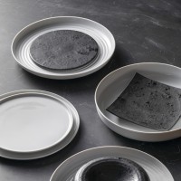 Тарелка RCP201-BLK(RCP201-03123F), 19,9 см, фарфор, Black, Costa Nova