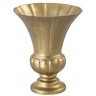 Ваза 12896-56, 45, металл, Antique gold, ROOMERS FURNITURE