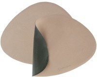 Набор из 2-х двухсторонних сервировочных салфеток drop, 33х41 см, зеленый/бежевый (79231)