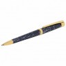 Ручка подарочная шариковая Galant TRAFORO корпус синий детали золотистые узел синяя 143512 (92005)