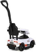 Электромобиль каталка 3in1 Toyota GR SUPRA GT4 (6V, EVA, ручка, пульт) (SMT-519B-WHITE)