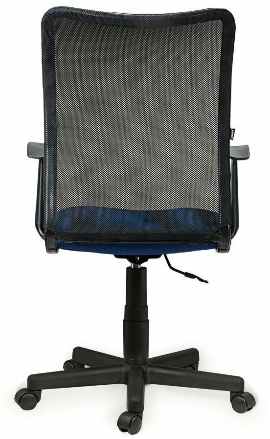 Кресло оператора Brabix Spring MG-307 сетка/ткань черно-синее TW 531404 (71799)