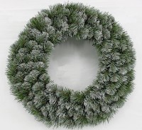 Триумф венок колорадо ø60 см заснеженный (73934)