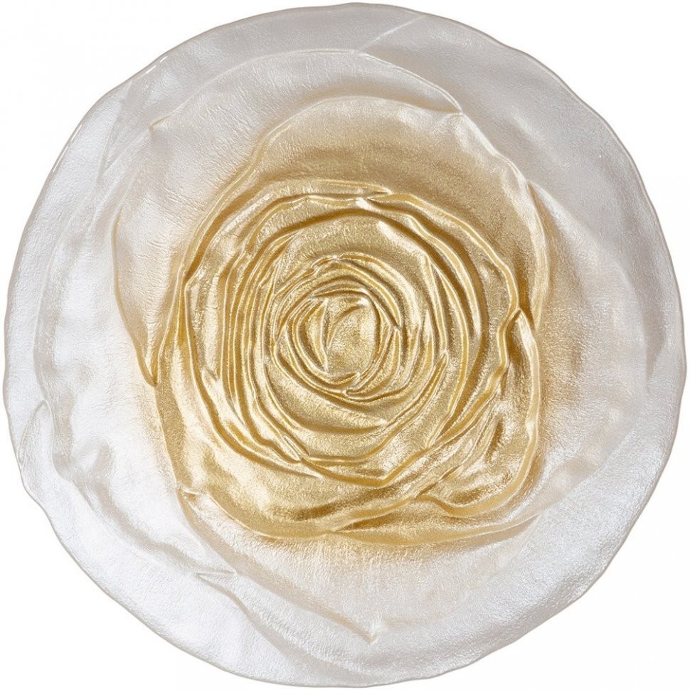 Тарелка "antique rose" white 21см АКСАМ (339-362)
