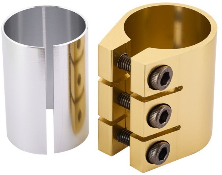 Зажим для трюкового самоката Be-3 Gold (2027913)