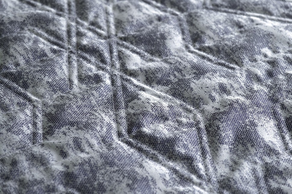 Покрывало HOUSTON синее со стежкой 260*260 (TT-00016455)