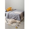 Чехол на подушку макраме с бахромой бежевого цвета из коллекции ethnic, 45х45 см (72880)