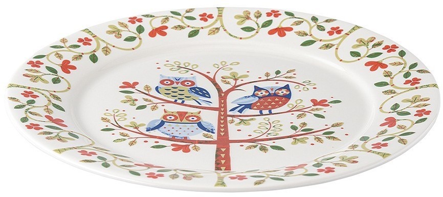 Тарелка owl из коллекции birds of paradise, D28 см (76696)