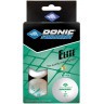Мяч для настольного тенниса Donic 1* Elite, белый 6 шт. (1035729)