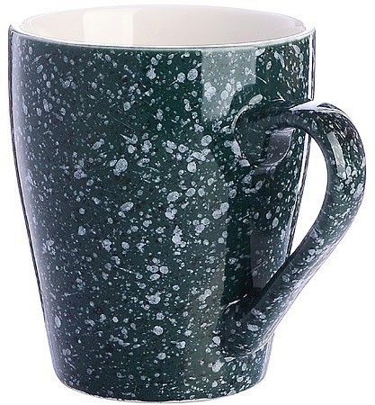 Набор кружек 340 мл 4 шт Зеленый мрамор LORAINE (31265-Н1)