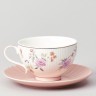 Чайный набор lefard "времена года" на 2 пер. 4 пр. 250 мл розовый (42-572)