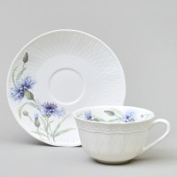 Чайная пара lefard &quot;васильки&quot; 330 мл (760-828)