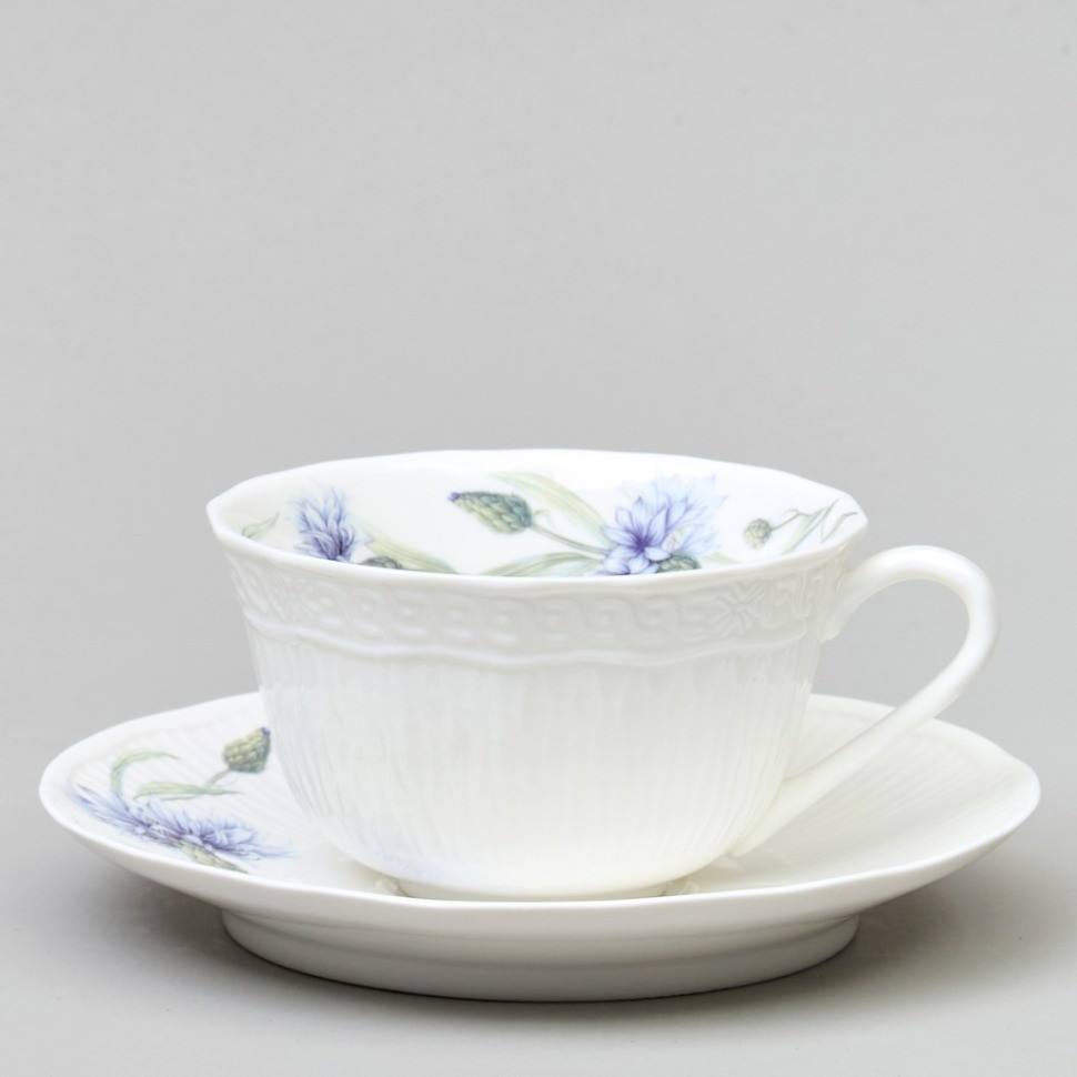 Чайная пара lefard "васильки" 330 мл (760-828)