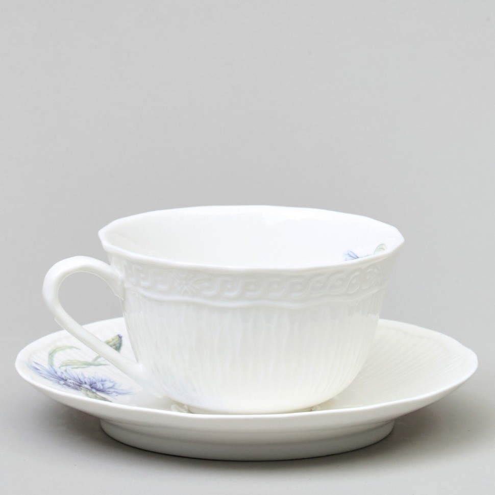 Чайная пара lefard "васильки" 330 мл (760-828)