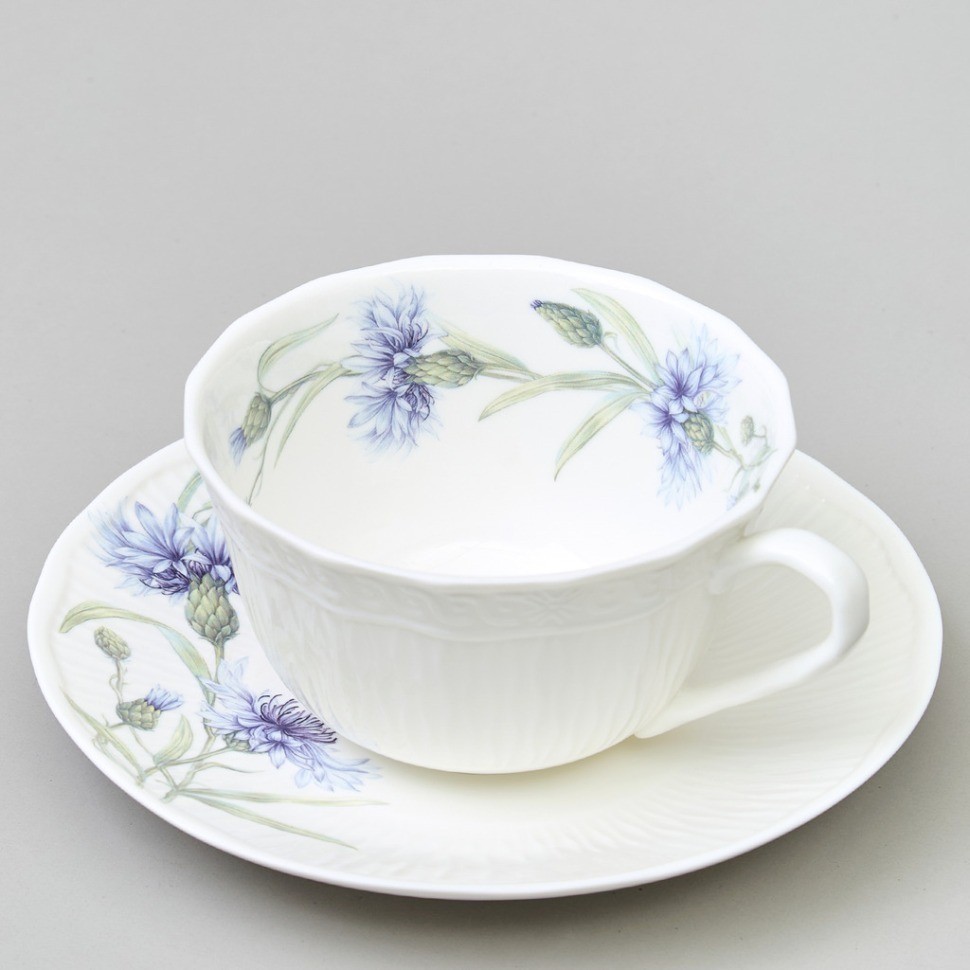 Чайная пара lefard "васильки" 330 мл (760-828)