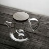 Чайник S'095, 12.9, Боросиликатное стекло. бамбук, clear, SAMADOYO