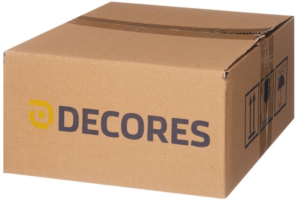 Блюдо на ножке, 24х24 см DECORES (197-1022)