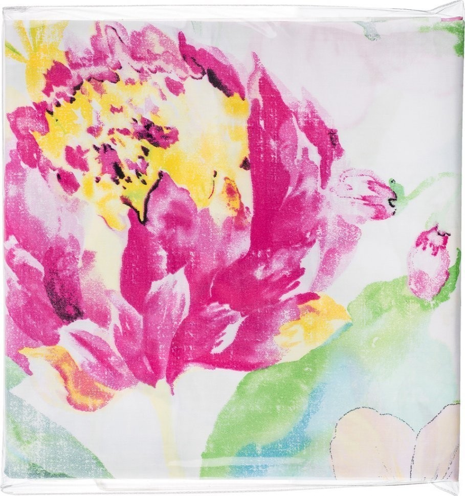 Наволочка 50х50 "тропикана", 100% хлопок, сатин SANTALINO (985-725)