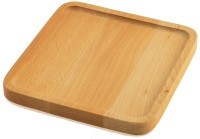 Поднос деревянный квадратный bernt, 20х20 см, бук (74798)