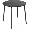 Стол обеденный round, D80 см, черный (77794)