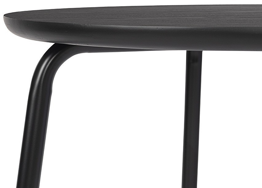 Стол обеденный round, D80 см, черный (77794)