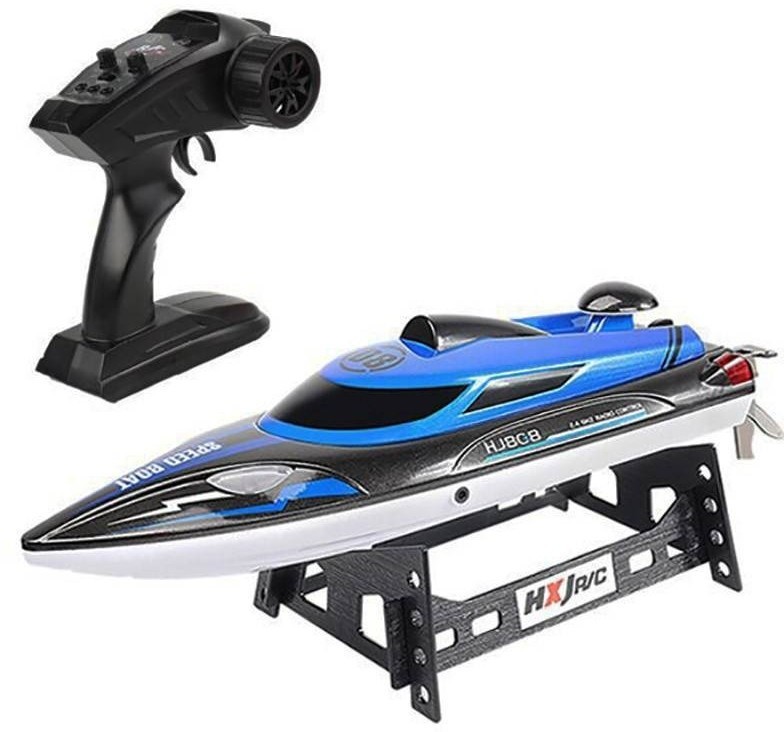 Радиоуправляемый катер Blue SpeedBoat с сумкой (36 см, 25 км/ч) (HJ808-A2-BAG)