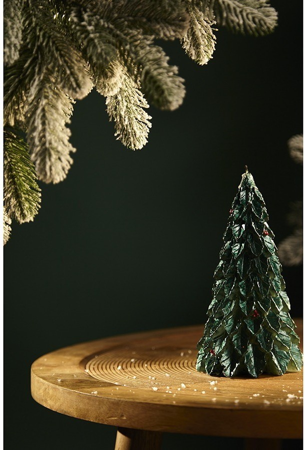 Свеча декоративная festive flame из коллекции new year essential, 19,5 см (78351)