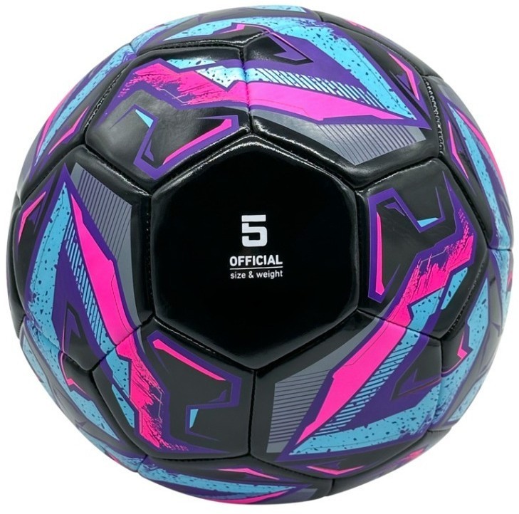 Мяч футбольный JOGEL Intro №5, черный (2118783)