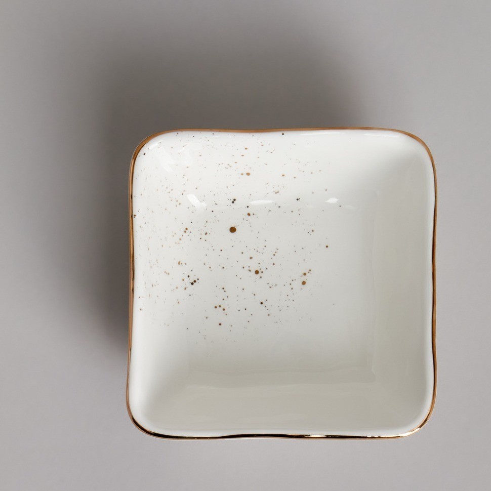 Набор розеток bronco "gold" 4 шт. 10*4 см 150 мл (263-1362)