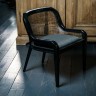 Полукресло MaylaChair, ротанг, текстиль, grey, ROOMERS FURNITURE