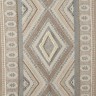 Ковер из хлопка, шерсти и джута с геометрическим орнаментом из коллекции ethnic, 120х180 см (69450)