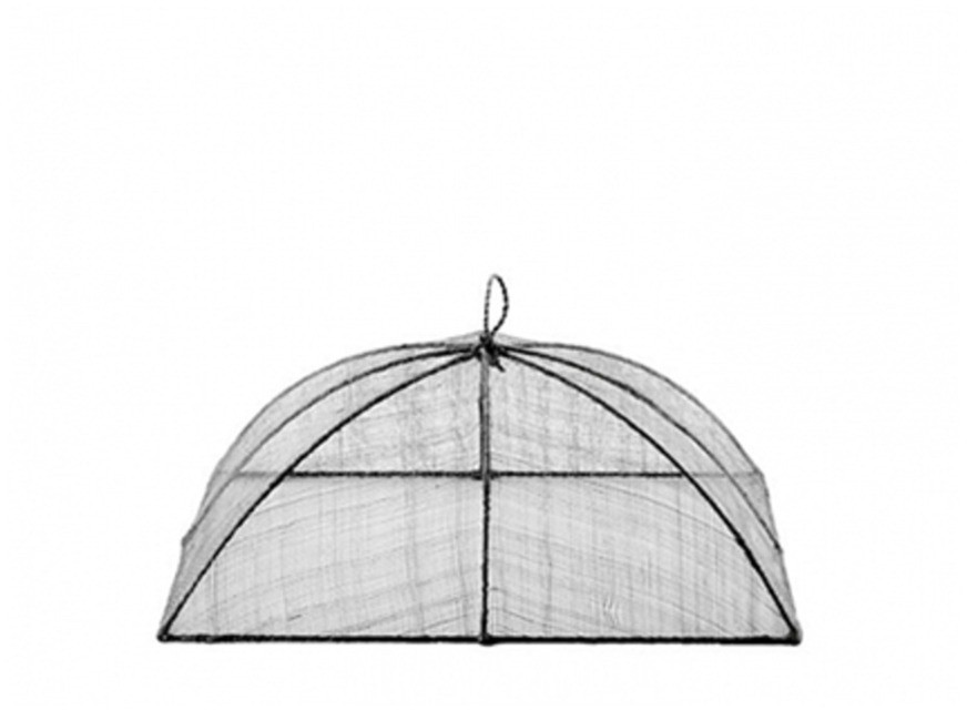 Клош LTCOP07N, металл, текстиль, Black, ROOMERS TABLEWARE