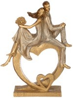 Фигурка декоративная &quot;влюбленные&quot; 25*8,9*33 см Lefard (146-1754)