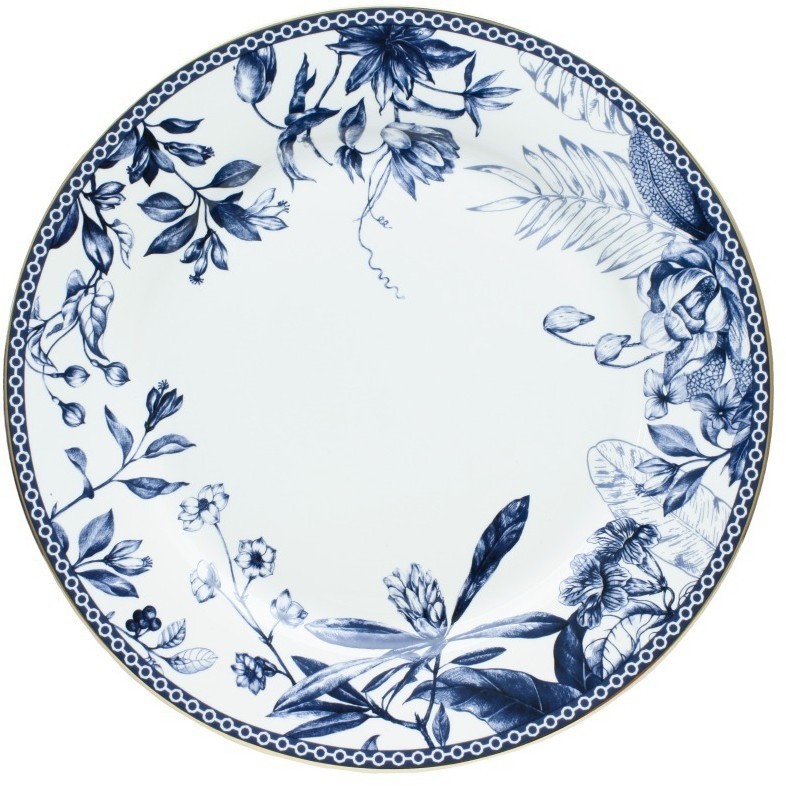 Homefeel Тарелка подстановочная фарфоровая D26,67 см  10.5" NY-S4494-10.5-NB