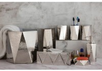 Набор для ванной комнаты &quot;Благодать Екатерины&quot; серебристый VY030