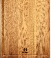 Доска разделочная прямоугольная 33х23х1,8 см деревянная, дуб ДЧ-019/1