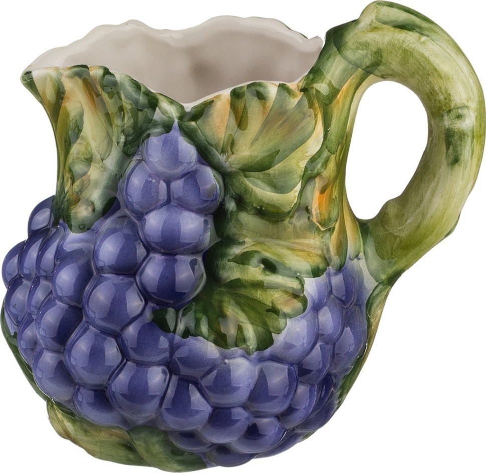 Кувшин "виноград" 1400 мл высота=19 см ORGIA (335-076)