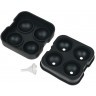 Форма для льда большая на 4 шара black HJ-IM03 BLACK