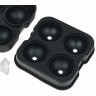 Форма для льда большая на 4 шара black HJ-IM03 BLACK