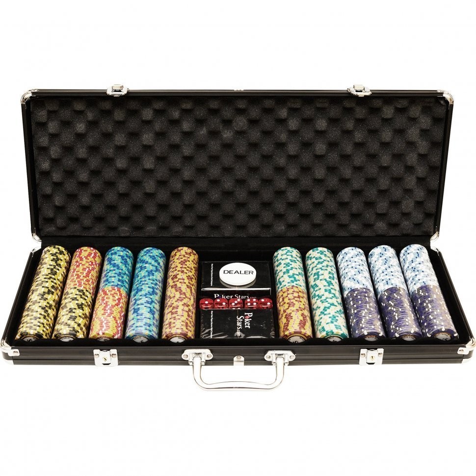 Набор для покера Monte Carlo на 500 фишек (30728)