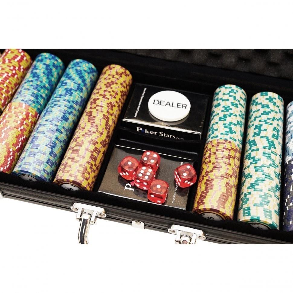 Набор для покера Monte Carlo на 500 фишек (30728)