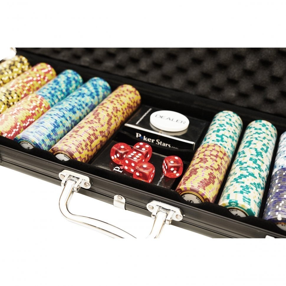 Набор для покера Monte Carlo на 500 фишек (30728)