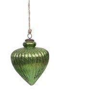 Новогодняя игрушка TD-003A, стекло, green, ROOMERS FURNITURE