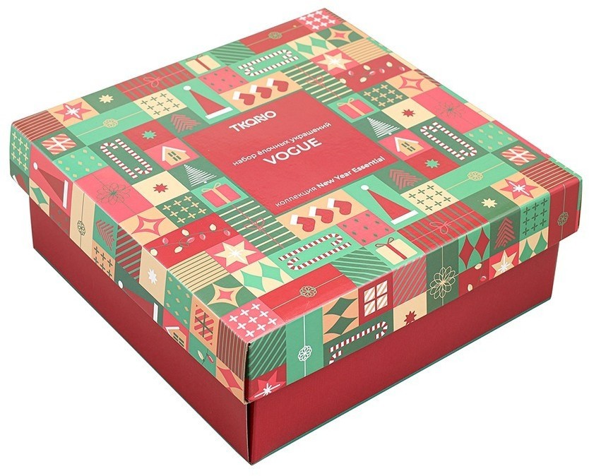 Набор ёлочных украшений vogue из коллекции new year essential, 5 шт. (79398)