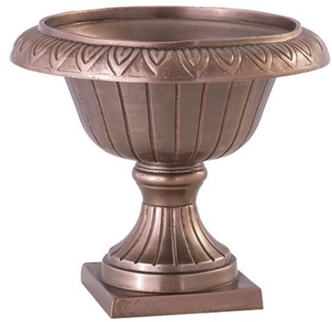 Ваза 22778-35/C, металл, antique cooper, ROOMERS FURNITURE