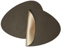 Набор из 2-х двухсторонних сервировочных салфеток drop, 33х41 см, коричневый/карамельный (79232)