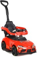 Электромобиль каталка 3in1 Toyota GR SUPRA GT4 (6V, EVA, ручка, пульт) (SMT-519B-RED)